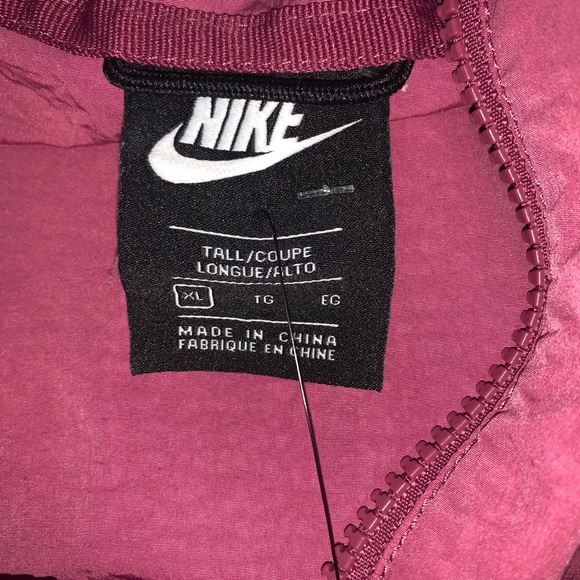 Nike Windrunner Jacket Winterized Full Zip Sz XLT - Picture 9 of 10